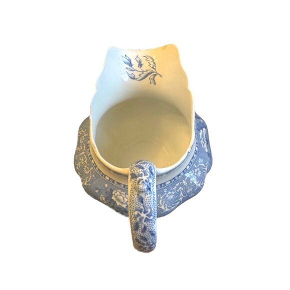 Antique Spode Camilla Copeland Pitcher England Porcelain Floral Pattern Jug - Picture 5 of 11